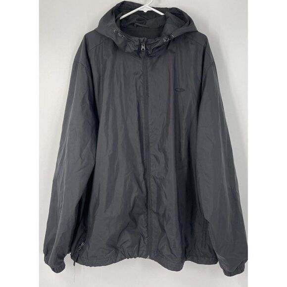 CHAMPION ATHLETICS Packable Hooded JACKET WINDBREAKER SIZE 2XL XXL Zip - Picture 1 of 6